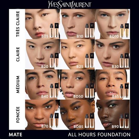 yves saint laurent all hours foundation bd20 bestel|ysl all hours foundation sample.